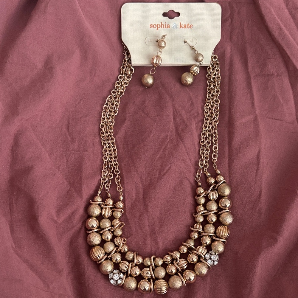 Necklace and Earring Set
